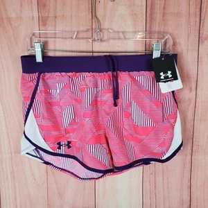Under Armour Shorts Girls Youth Large Lightweight Athletic Running NEW NWT - Picture 1 of 10