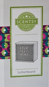 Scentsy Letterboard Warmer New In Box - Picture 1 of 1