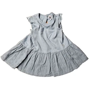 Sweet Petit Bateau Baby Dress Size 6M 67 Blue - Picture 1 of 2