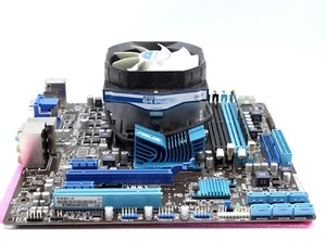 ASUS M4A88T-M Motherboard and AMD Phenom II x3 B75 3GHz 4GB RAM - Photo 1/7