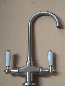Blanco 157-020-ST Appleton Bar Faucet W/ Ceramic Handles Finish In Stainless... - Bild 1 von 15