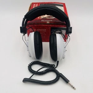 Vintage Numark Stereo Headphones DH-20VA Stereo + Mono Volume Control Tested - Picture 1 of 14