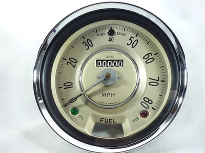 Morris Minor 1000 Speedo Smiths Saloon Traveller 5Cwt Van Speedometer SN 4407/00 - Image 1 of 4