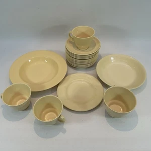 Woods Ware Jasmine Cups Saucers Bowls Side Plate Job Lot Vintage Utility Ware - Picture 1 of 16