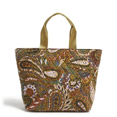 Vera Bradley Women's Outlet Cotton Essential Lunch Tote Bag NWT
