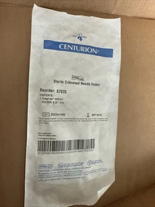 Centurion - Snag Free Sterile Crilewood Needle Holder Reorder #67070 Exp. 2027 - Picture 1 of 2