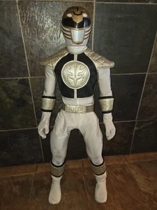 1994 Saban Mega Size Tall White Power Ranger Tommy Actionfigur Beschreibung lesen - Bild 1 von 24