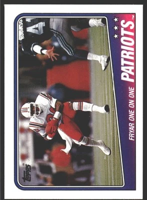 Patriots Team Leaders - Irving Fryar #175 1988 Topps New England Patriots - Image 1 of 2