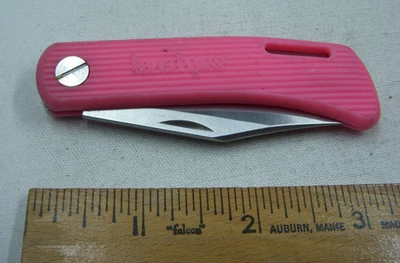 Cuchillo de bloqueo Kershaw D.W.O 3000 rosa de una sola hoja Foto 1 de 4