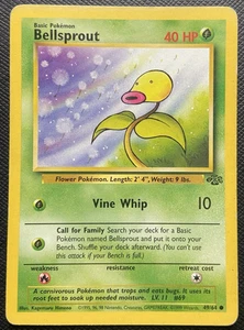 Bellsprout 49/64 Jungle Common MP Pokemon 1999 - Picture 1 of 2