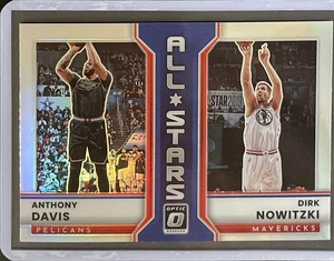 Dirk Nowitzki / Anthony Davis - 2022-23 Donruss Optic - Silver Prizm - All-Stars - Bild 1 von 1