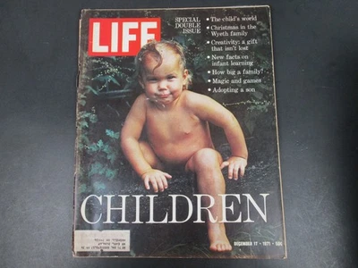 Life Magazine Children Special Double Issue December 17, 1971 Foto 1 de 4