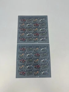 2 US American Motorcycles volle Blätter 20 Briefmarken 39¢ Scott #4085, postfrisch, FV 7,80 $ - Bild 1 von 3