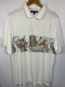 Daniel Cremieux Men's XL or XXL Ocean Foam Floral Beach Shirt NWT - Picture 1 of 15