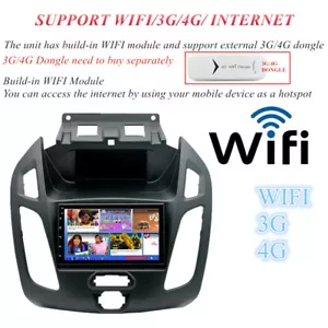 9" Autoradio GPS Navi Wifi 2+32GB Für Ford Transit Connect 2014-2018 mit Carplay - Bild 1 von 19
