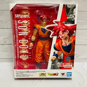 S.H.Figuarts Dragon Ball Super Saiyan God Son Goku TAMASHII NATIONS Japan New - Picture 1 of 15