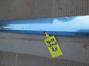 1976-1979 Cadillac Seville RH rocker panel trim right - Picture 1 of 5