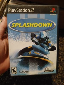 Splashdown (Sony PlayStation 2, 2001) PS2 game - Complete W/ Manual - EUC - Picture 1 of 2