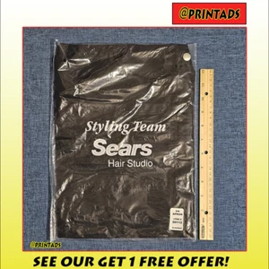 Sears Unused Hair Studio Styling Team Apron - Ultra Rare! - More In Our Store! - Picture 1 of 5