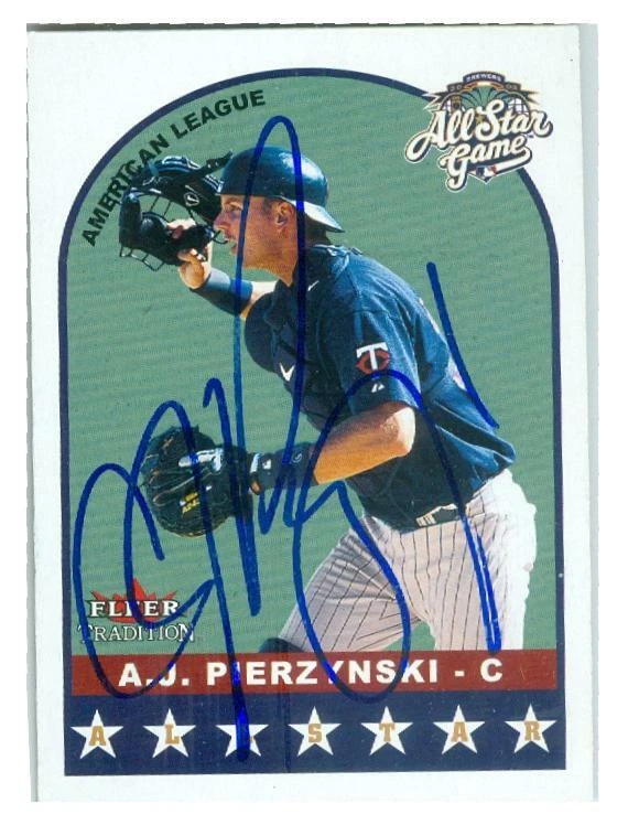 A.J. Pierzynski autographed Baseball Card 2002 Fleer Tradition All Star #U311 - Image 1 of 1