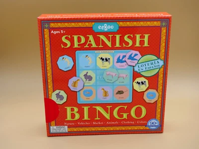Spanish Bingo Game Educational Language Skills For Children by eeBoo - Image 1 of 3