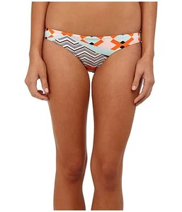 VOLCOM PARTY CRASHER FULL BIKINI SWIM BOTTOM PANT BLACK MULTI SMALL NEW!! $34 - Picture 1 of 2