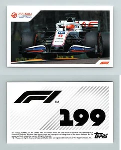 Haas - Nikita Mazepin #199 Formula 1 Season 2021 Topps Sticker - Picture 1 of 1