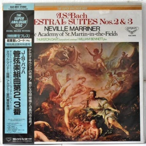 TAS SUPER ANALOG DISC KING RECORDS JAPAN OBI "Orchestral Suite 2&3" MARRINER NEW - Picture 1 of 2