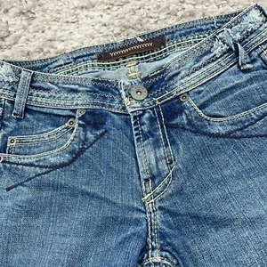 VTG Yanuk Jeans Women's Size 23 (Actual 24x29) Low Rise Skinny Visionary Stretch - Picture 1 of 14