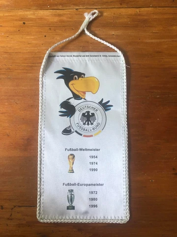 Orig GERMANY 2006 FIFA WORLD CUP pennant GERMAN Team Cover