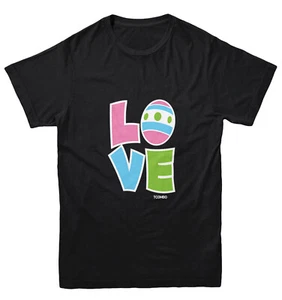 Love Easter Egg - Happy Bunny Rabbit Cute Holiday Youth T-Shirt - Picture 1 of 20