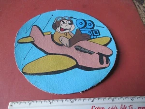 WWII DISNEY  1 ST MOTION PICTURE UNIT  FLIGHT JACKET  PATCH (B) - Picture 1 of 1