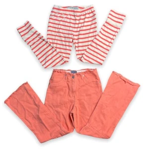 The Children's Place & Gap Girls Pants Size 8 Medium Jeans & Leggings Orange - Picture 1 of 12
