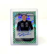 2016 Ryan Truex ~ Green 11/99 Panini Prizm NASCAR ~ Autograph Card