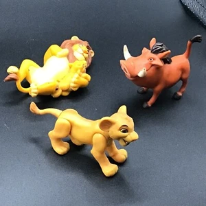 Disney Lion King 2: Figures Toys HTF KIARA VTG & MUFASA, action cub Simba, PUMBA - Picture 1 of 2