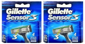 Gillette Sensor3 Men's Razor Blade Refills, 8 Cartridges - Picture 1 of 1