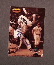 1993 Ted Williams #BR-9 Brooks Robinson Auto Hand Signed