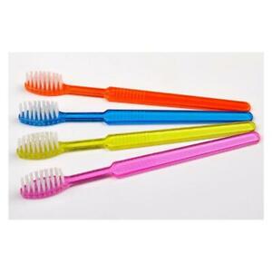 40 INDIVIDUALLY WRAPPED 6" PREPASTED TOOTHBRUSHES with FREE FREIGHT