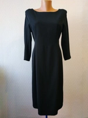 Moschino Cheap and Chic Classic black sheath dress Cocktail Size US 10 - Image 1 of 4