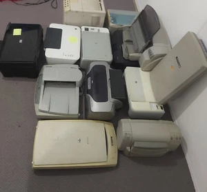 Job Lot 13 various HP Printers, Epson, Deskjet and Kyocera. - Picture 1 of 5