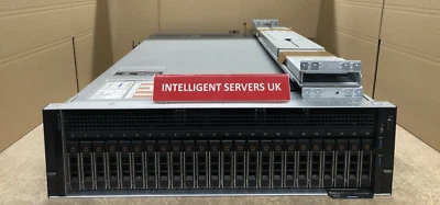 Dell PowerEdge R940 Server 4x Platinum 8180 112 core 1.5TB RAM H740P 28.8TB Rack - Image 1 of 3