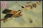 Italy 1917 Air Fight PPC Cagliari to sergeant Dutch Army redirected