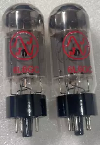 2x JJ Electronics 6L6GC Replacement Amplifier Vacuum Tube - Picture 1 of 1