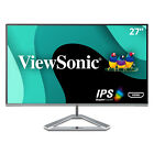 ViewSonic IPS Monitor VX2776-SMHD 27" 1080p Thin-Bezel with HDMI, DP and VGA