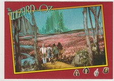 1990 Pacific Trading Cards Wizard of Oz #52 Poppies will Put them to Sleep