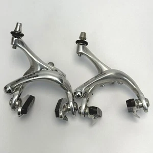 Used Campagnolo Chorus D-Type Brake Calipers - Anodised Silver - 2004 Model - Picture 1 of 3