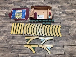 Super Rare 1940's Germany US Zone STRASSENBAUKASTEN Road Building Race Set #797 - Bild 1 von 24