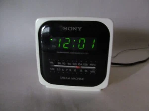 Sony Dream Machine ICF-C122 Alarm Clock Cube White - Picture 1 of 4