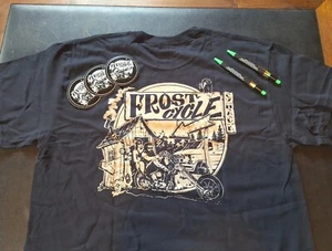 Frost Cycle Shack Shirt Shovelhead Ironhead Stickers Jfrost77hd - Picture 1 of 5