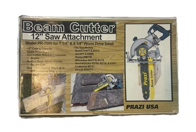 Cortador de feixe PRAZI PR-7000 12” lâmina para acessório de motosserra 7 1/4 e 8 1/4 - Imagem 1 de 4